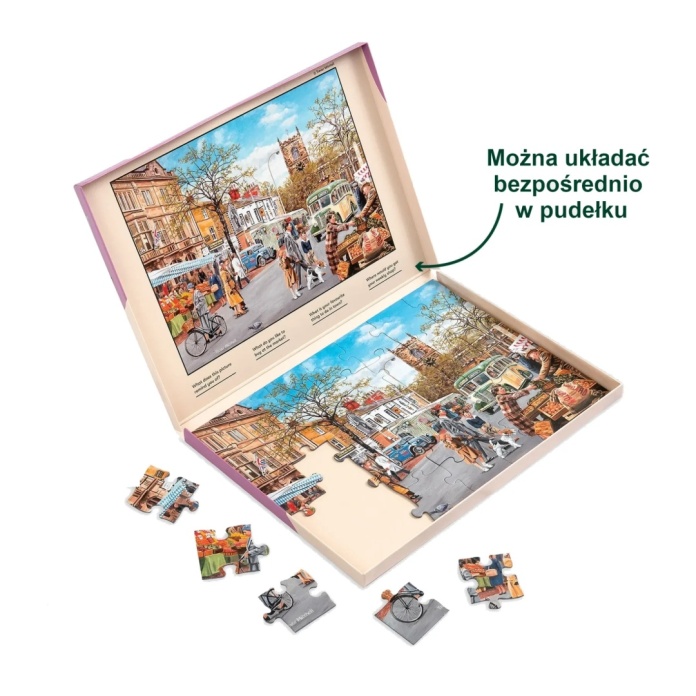 Układanie puzzli Relish rehabilitacja dłoni osoby starszej